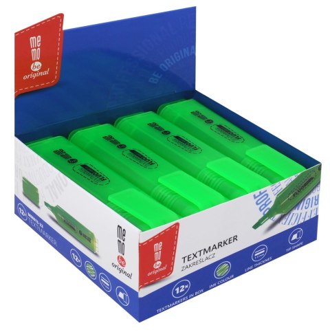 Zakreślacz wkład zielony Memobe (MM013-22)