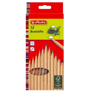 Kredki ołówkowe Natura 8660086 12 kol. Herlitz (300000592)