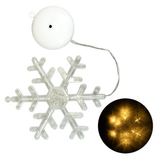 Ozdoba świąteczna Plastikowa śnieżynka LED Arpex (BN6774)