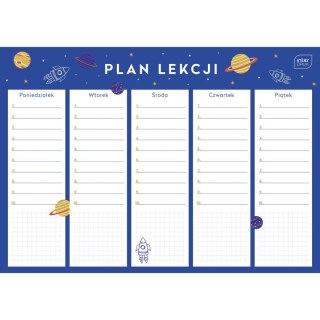 Plan lekcji Boys Interdruk (PLANA4B)