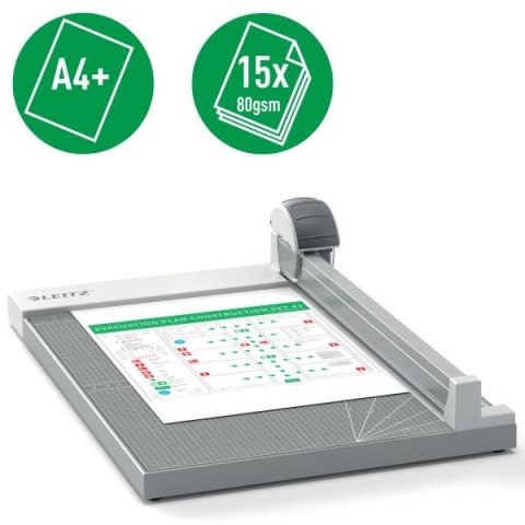 Trymer A4+ Precision Office biało-szary 15k. Leitz (90270000)