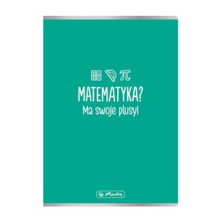 Zeszyt A5 Matematyka 9577438 60k. krata Herlitz (400197992)