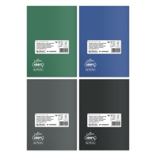 Zeszyt A5 Ocean Colors Eco PP 9552407 60k. 70g krata Herlitz (400197971)