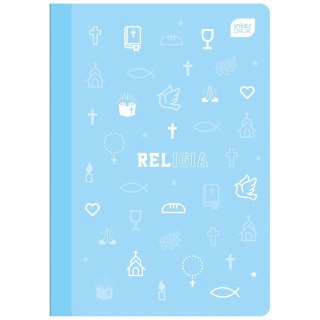 Zeszyt tematyczny A5 RELIGIA 60k. 70g krata Interdruk