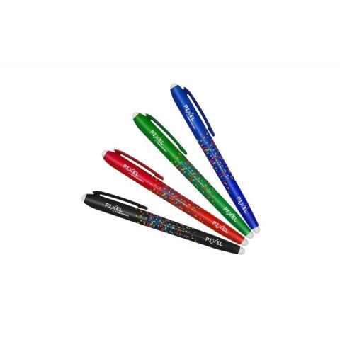 Długopis olejowy termościeralny pixel 0,7 mm czerwony wkład czerwony 0,7mm Emerson (p-dlucze-1x12)