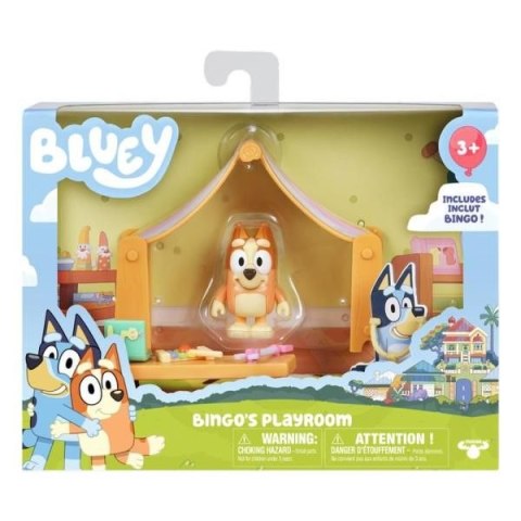 Figurka Bluey Blue Mini Zestaw Pokój Zabaw Tm Toys (BLU13017)
