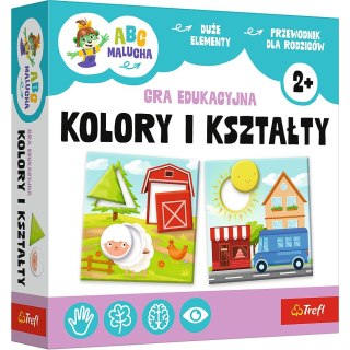 Gra edukacyjna ABC Malucha kolory i ksztaty Trefl (02904)