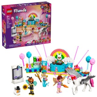 Klocki konstrukcyjne Friends Bal przebierańców z jednorożcem i wróżką Lego (42661)