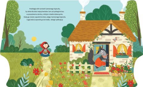 Książka dla dzieci dźwiękowa Czerwony Kapturek Morex