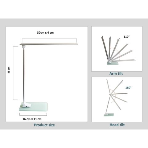 Lampka biurowa Popy Unilux (400124478)