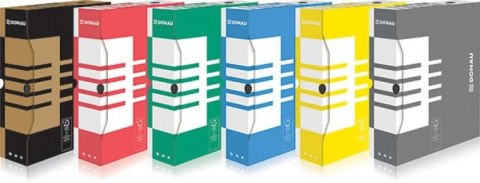 Pudło archiwizacyjne A4 brązowy karton [mm:] 80x340x 297 Donau (7660301FSC-02)