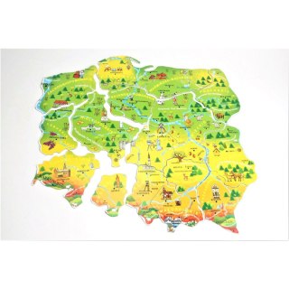 Puzzle geo puzzle Polska 25 el. (nd)