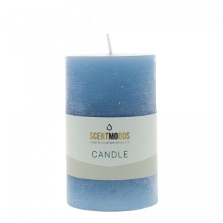 Świeca pieńkowa 6,3X10cm w kolorze Ocean śr. 60mm Pavoncella (8720935401377)