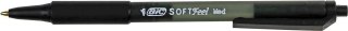 Długopis SOFT FEELCLIC czarny wkład czarny 1,0mm Bic (837397)