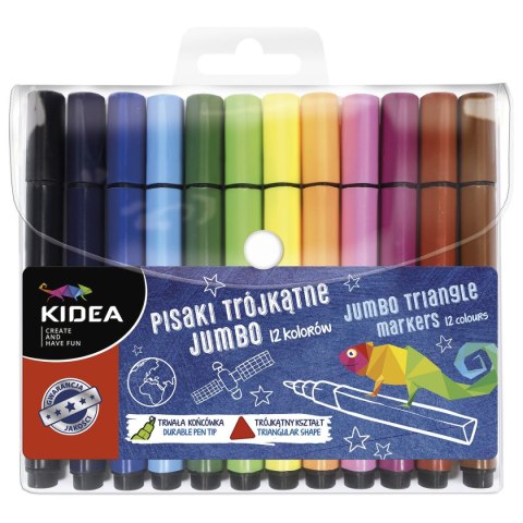 Flamaster KIDEA 12 kol. Kidea (PTJ12KA)