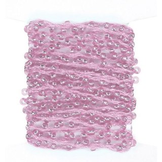 Koraliki kreatywne Craft-Fun Series na sznurku różowe Titanum (16199D)