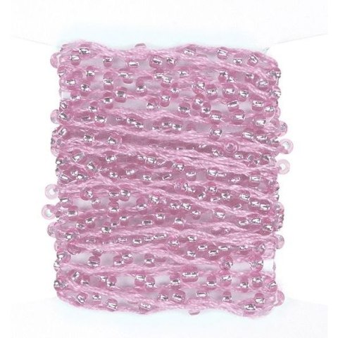 Koraliki kreatywne Craft-Fun Series na sznurku różowe Titanum (16199D)