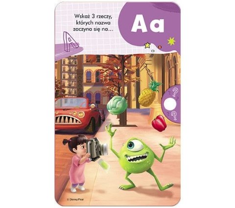 Książka dla dzieci Disney. Karty Alfabet Ameet (KWY 9101)