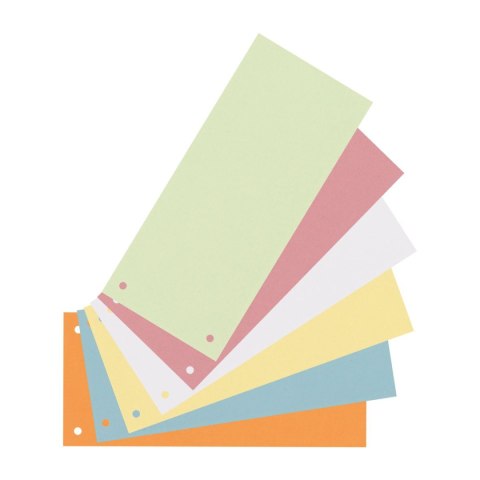 Przekładka czysta 1/3 A4 różowa 180g 100k Oxford (100205027)