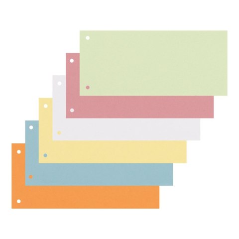 Przekładka czysta 1/3 A4 różowa 180g 100k Oxford (100205027)