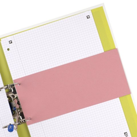 Przekładka czysta 1/3 A4 różowa 180g 100k Oxford (100205027)