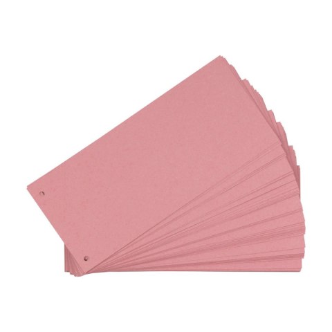 Przekładka czysta 1/3 A4 różowa 180g 100k Oxford (100205027)