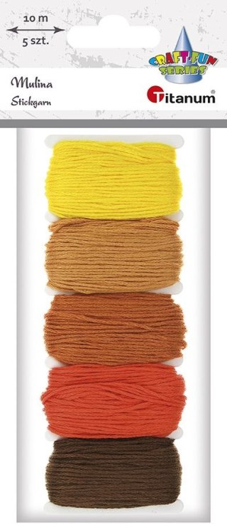 Włóczka Craft-Fun Series Mulina 5 kol. Titanum (2324051-3)