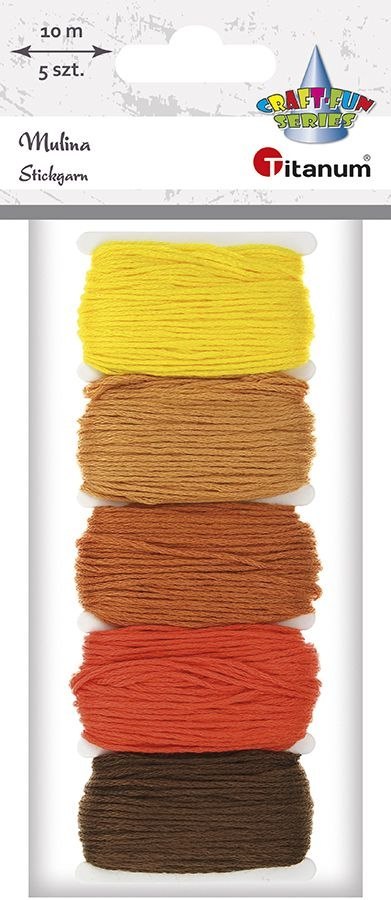 Włóczka Craft-Fun Series Mulina 5 kol. Titanum (2324051-3)