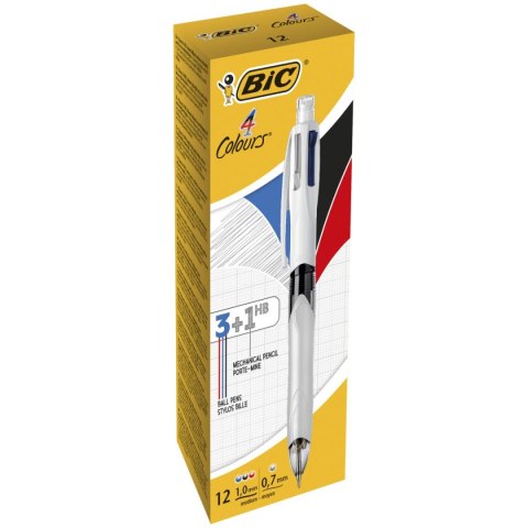 Długopis wielofunkcyjny 942104 wkład 4 kolory mixmm Bic