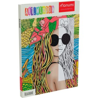 Kolorowanka Kolororamka Teens Roxanne Monumi (0425)