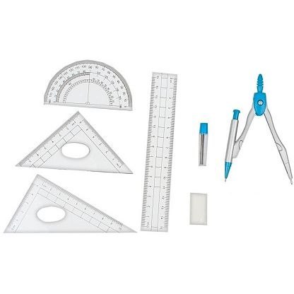 Komplet geometryczny 7 el. Prima Art (429841)