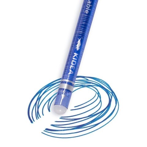Długopis wymazywalny wkład niebieski 0,7mm Kidea (DWKA)