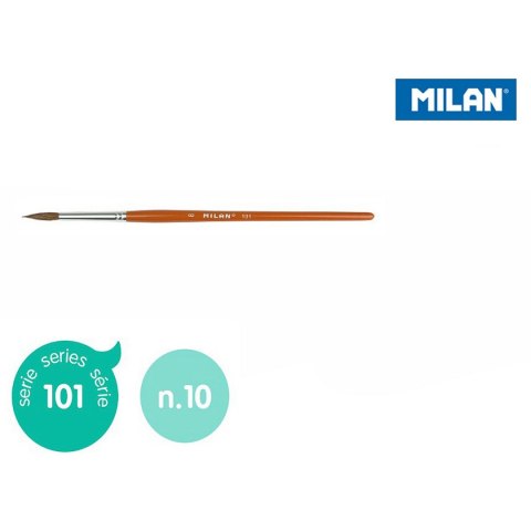 Pędzel 101 10 nr 10 Milan (80310/6)