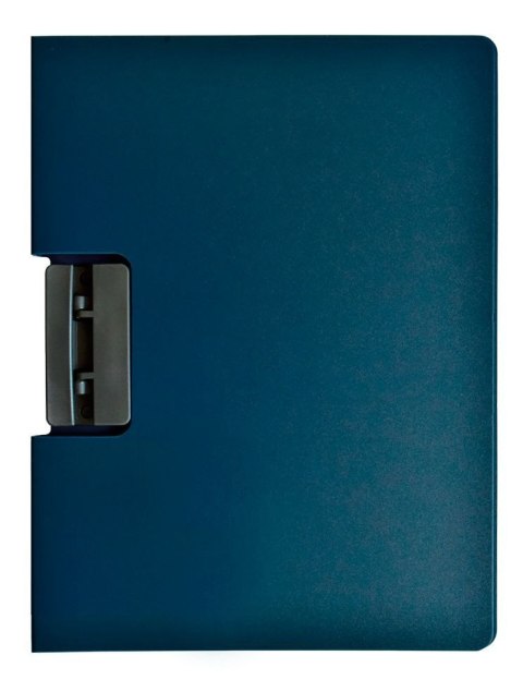 Deska z klipem (podkład do pisania) A4 ZAMYKANA granatowa Tetis (BD651-g)