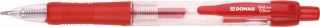 Długopis żelowy wkład czerwony 0,5mm Donau (7344001PL-04)