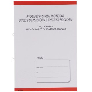 Druk offsetowy A4 Podatkowa księga przychodów / rozchodów A4 18k. Stolgraf (P46)