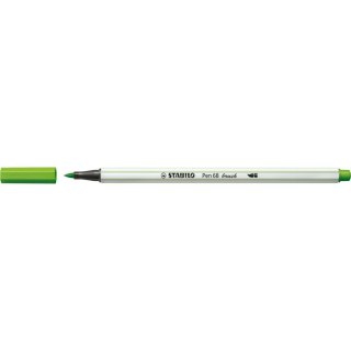 Flamaster Pen 68 brush zielony jasny 1 kol. Stabilo (568/33)