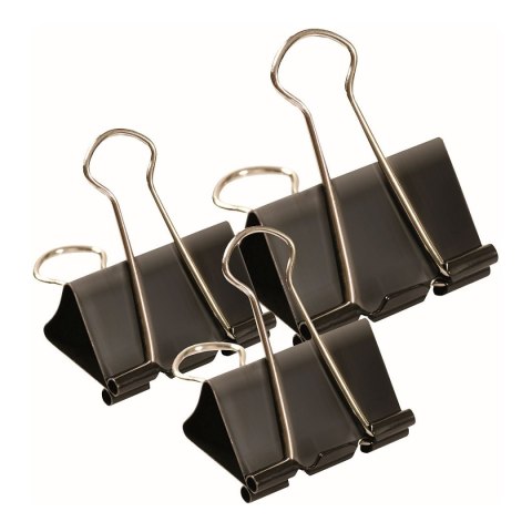 Klipy 15mm czarny Tetis (GK001-A)