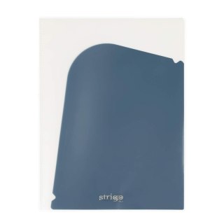 Koszulki na dokumenty SMART granatowy A4 kolor: granatowa typu U Strigo (SF078)