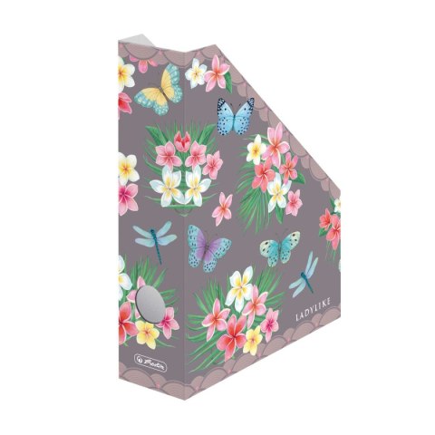 Pojemnik na dokumenty pionowy A4 LadyLike Butterflies 50043989 mix karton Herlitz (300006631)