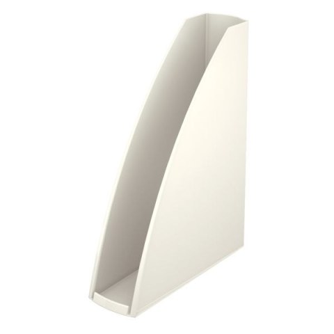 Pojemnik na dokumenty pionowy A4 Wow biały polistyren PS [mm:] 75x312x 258 Leitz (52771001)