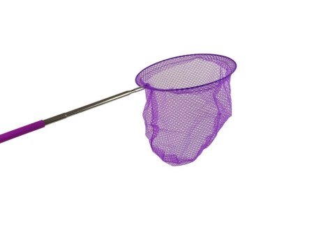 Siatka na motyle Owady Składana Teleskopowa 85 cm Fioletowa Lean (15099)