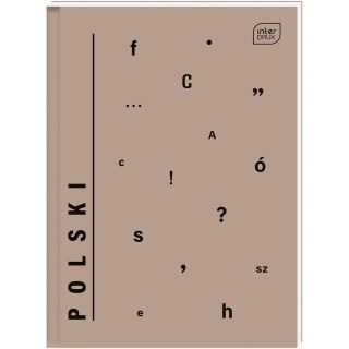 Brulion tematyczny A5 5902277332462 80k. 70g linia Interdruk (JĘZYK POLSKI)