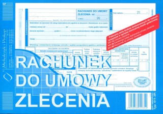 Druk offsetowy A5 rachunek 50k. Michalczyk i Prokop (511-3E)