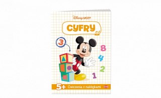 Książka dla dzieci DISNEY UCZY. CYFRY. MIKI Ameet (UDN 9308)