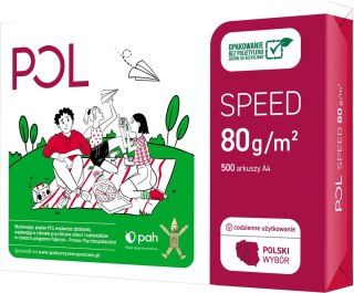 Papier ksero A4 speed biały 500k. 80g [mm:] 210x297 Pol