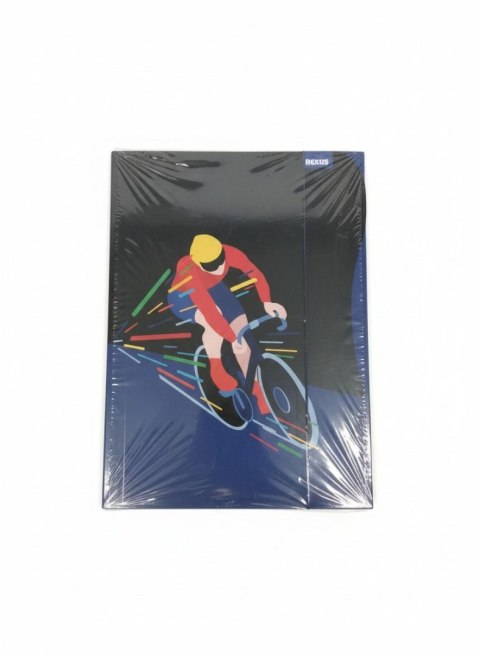 Teczka kartonowa na gumkę No name - Chłopiec A4 mix Beniamin (5535)