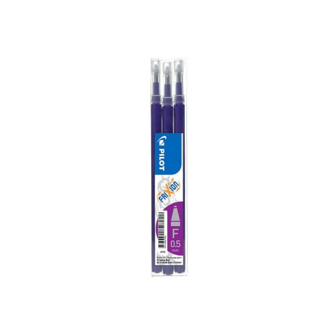 Wkład do pióra kulkowego Frixion wkład fioletowy 0,5mm Pilot (PIBLS-FR5-V-S3-E)