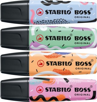 Zakreślacz BOSS vy ju Schinee 4kol 101-105 4006381597180 wkład mix Stabilo (70/4-1-101-5)