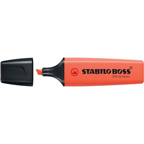 Zakreślacz BOSS wkład czerwony 2,0-5,0mm Stabilo (70/140)